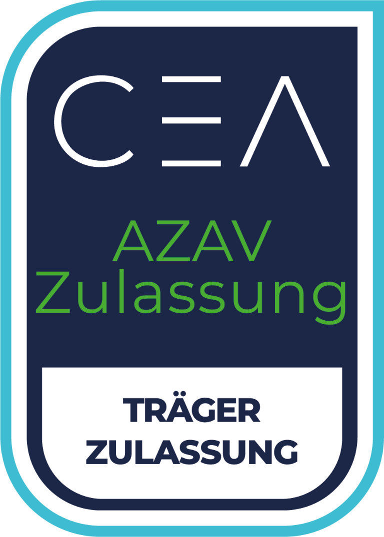 CEA-Siegel: AZAV-Trägerzulassung